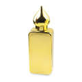 argent color painting elegant 50ml capacity empty glass perfume bottle